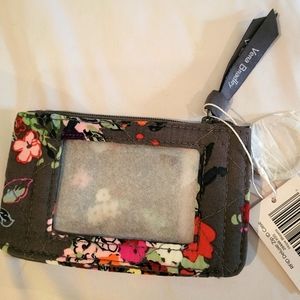 Vera Bradley RFID Deluxe Zip ID Case